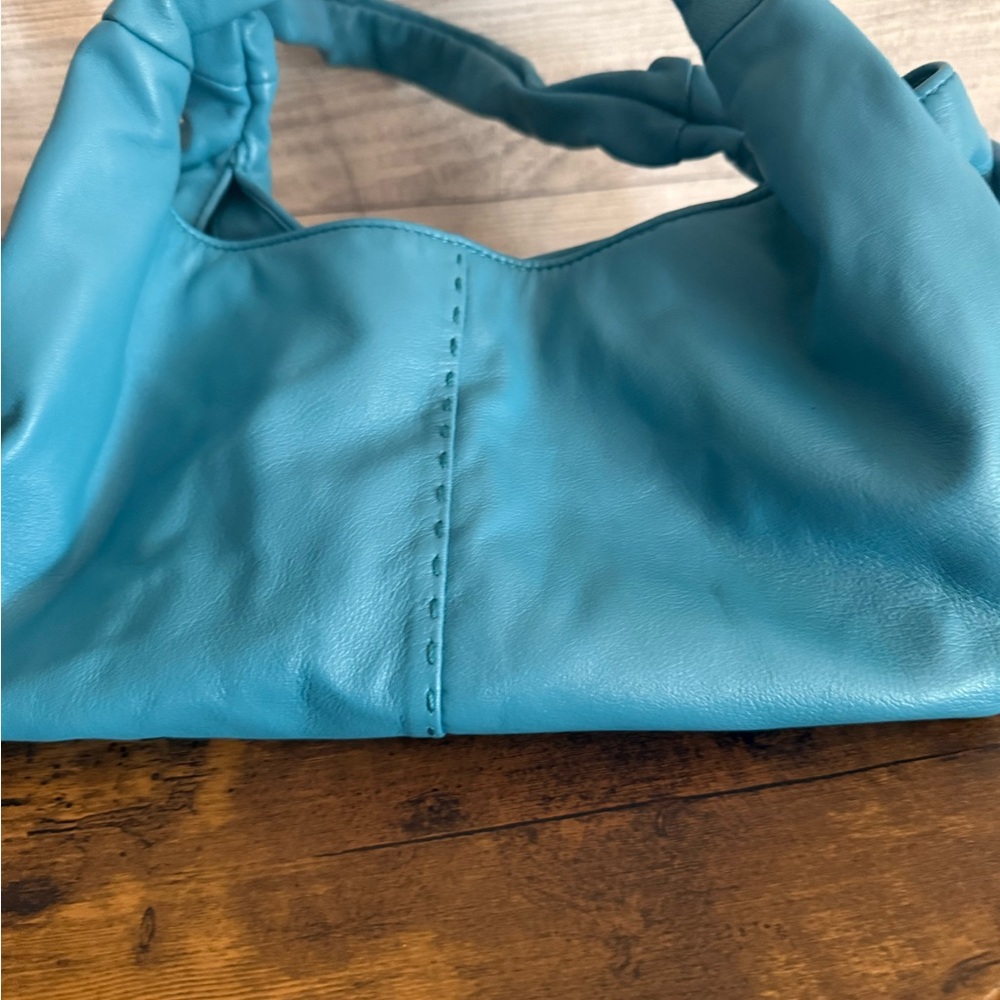 Francesco Biasia Turquoise Shoulder Bag - Picture 3 of 7